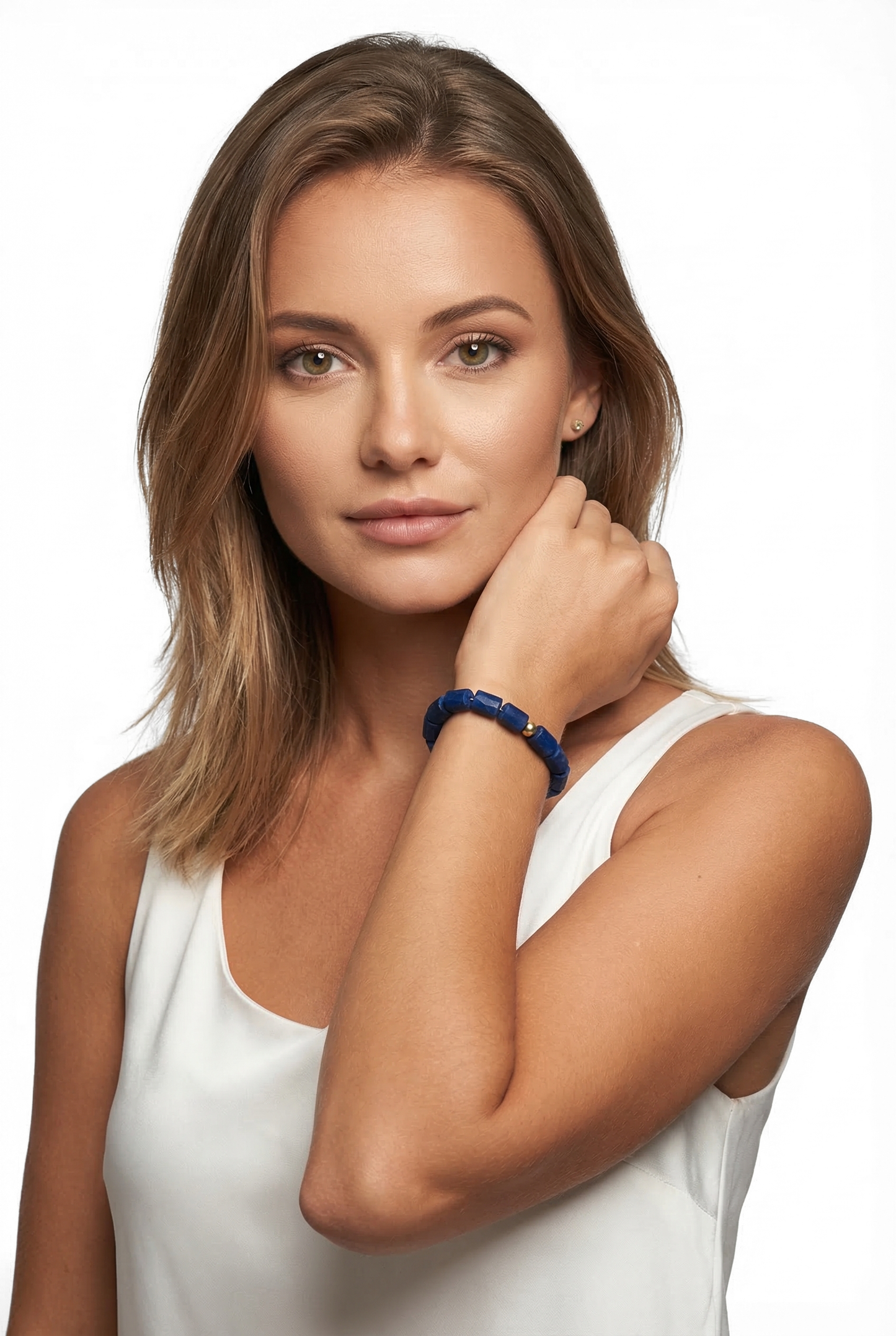 Lapis Lazuli Armband Matt