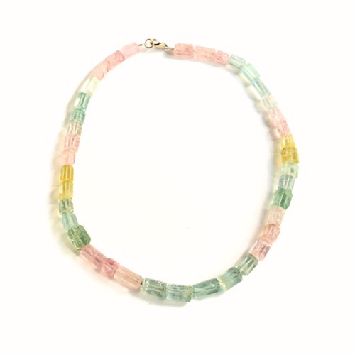 Aquamarin Edelsteinkette