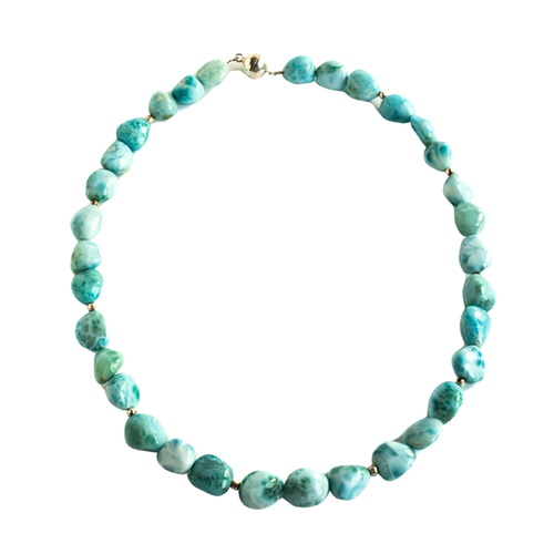 Larimar Edelsteinkette