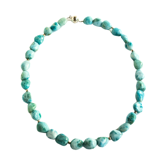 Larimar Edelsteinkette