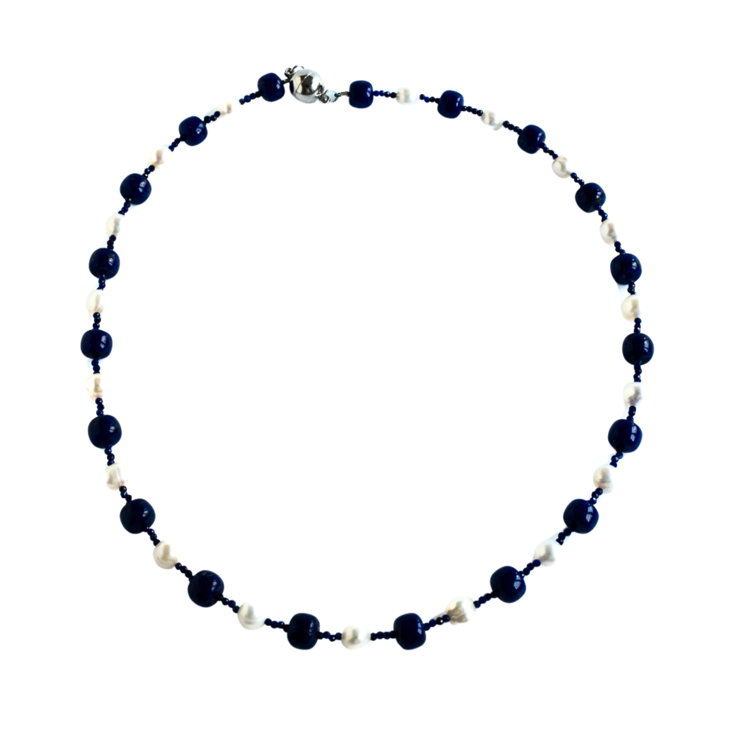 Lapis Lazuli Perlenkette