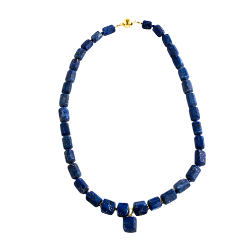 Lapis Lazuli Kette Matt