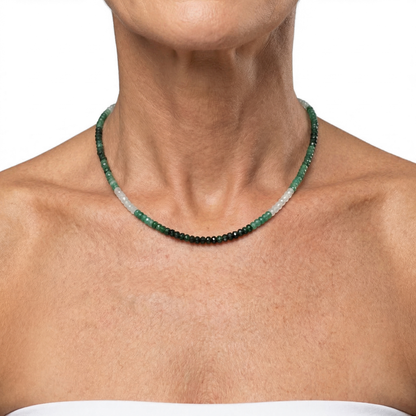 Smaragd Edelsteinkette