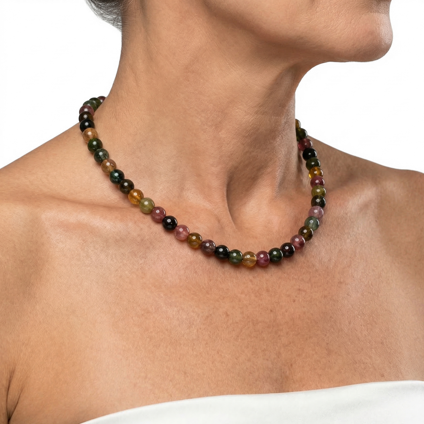 Multicolor Turmalin Kette