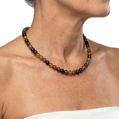 Multicolor Turmalin Kette