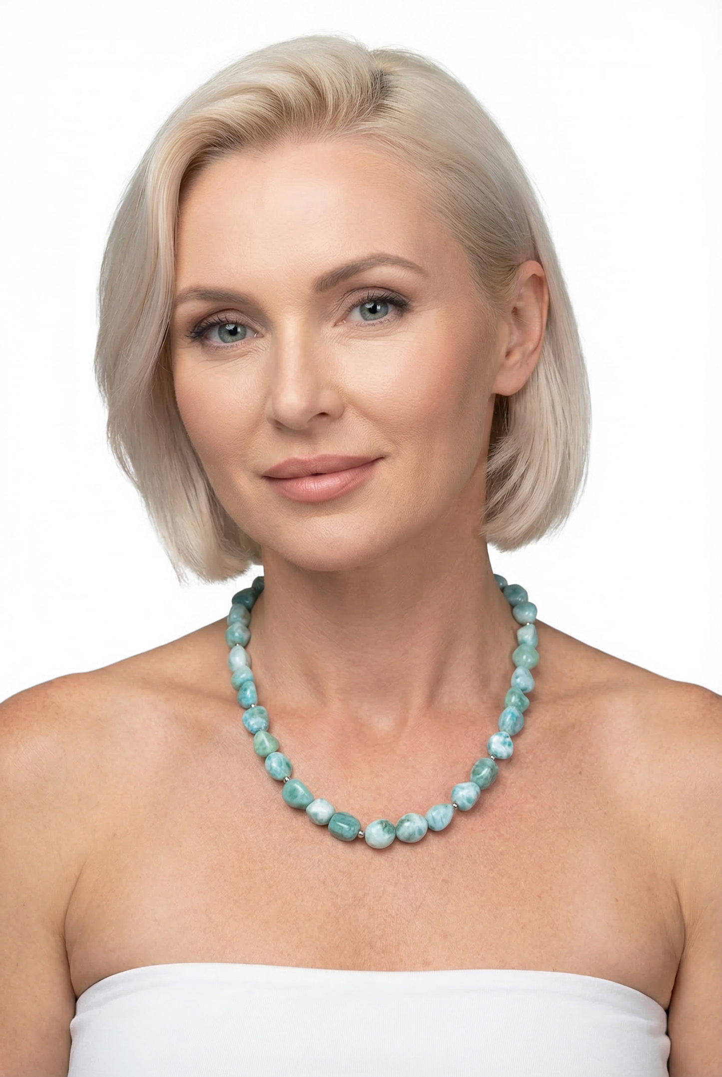 Larimar Edelsteinkette